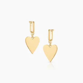 Amaya Heart Earrings