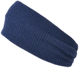Athletic Headband Hair Band - Workout Fitness Sweat Cloth Head Wrap Accessories for Woman and Men Navy
