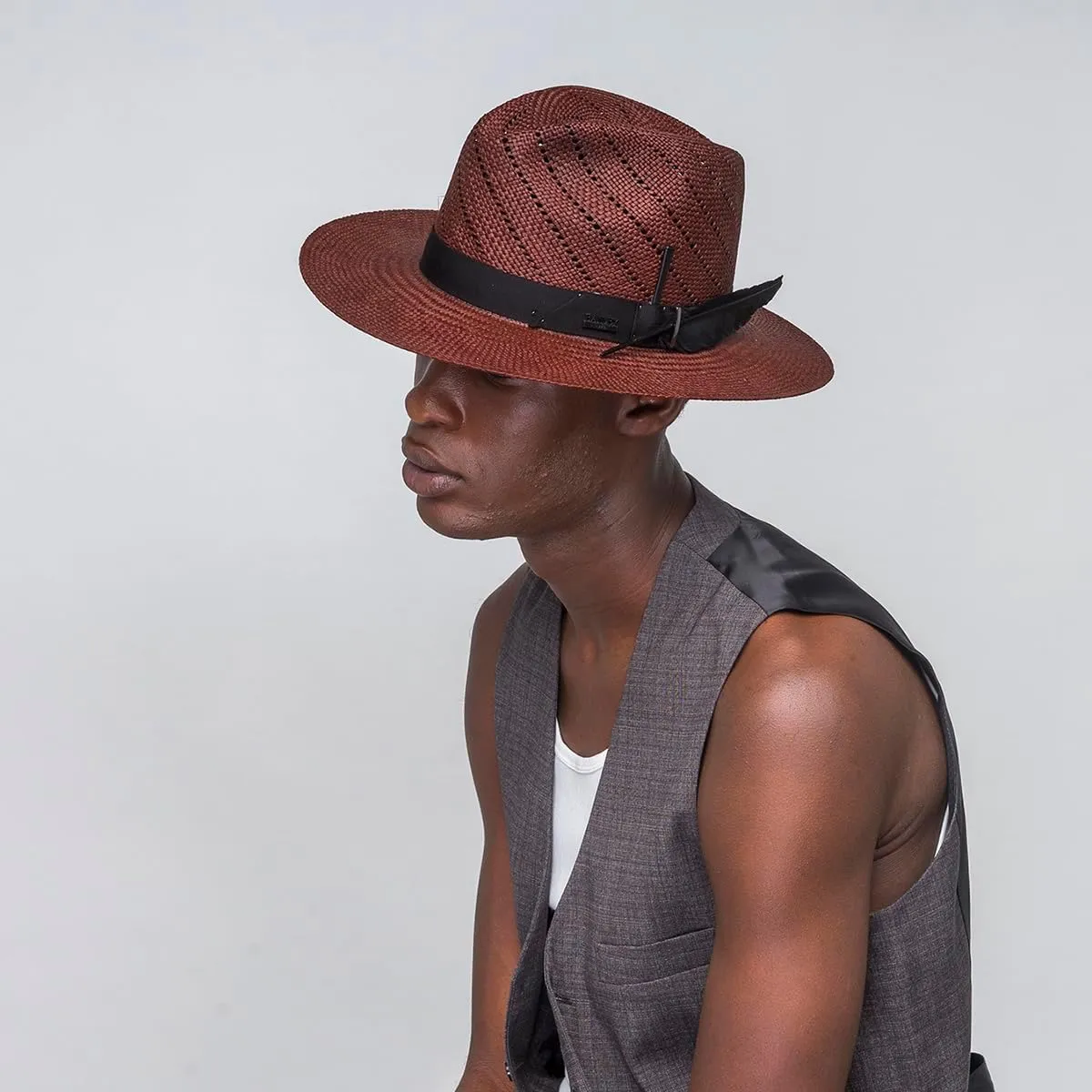 Bailey 1922 Keats Fedora - Java Bean/XL