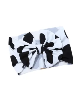 BBTDIN Baby Girl Headband with Bow Hair Clip and Turban Headwear (D2-Turban)