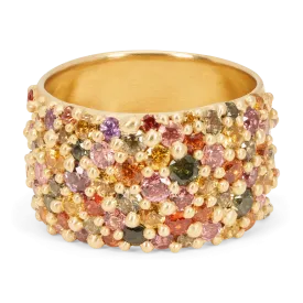 Blossom Crush River Barrel Ring - Size 7 - 11452