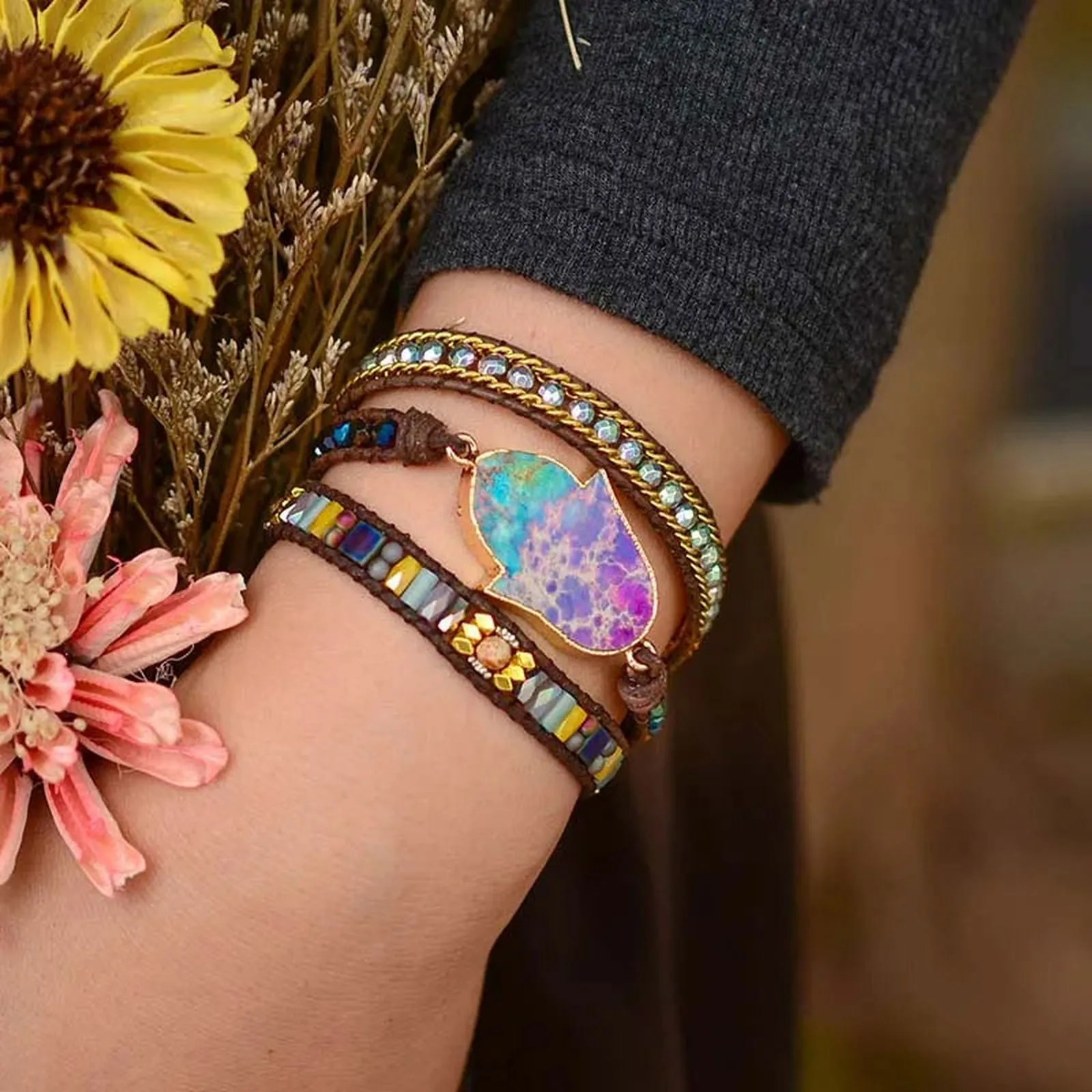 Bohemian Emperor Stones Bracelet
