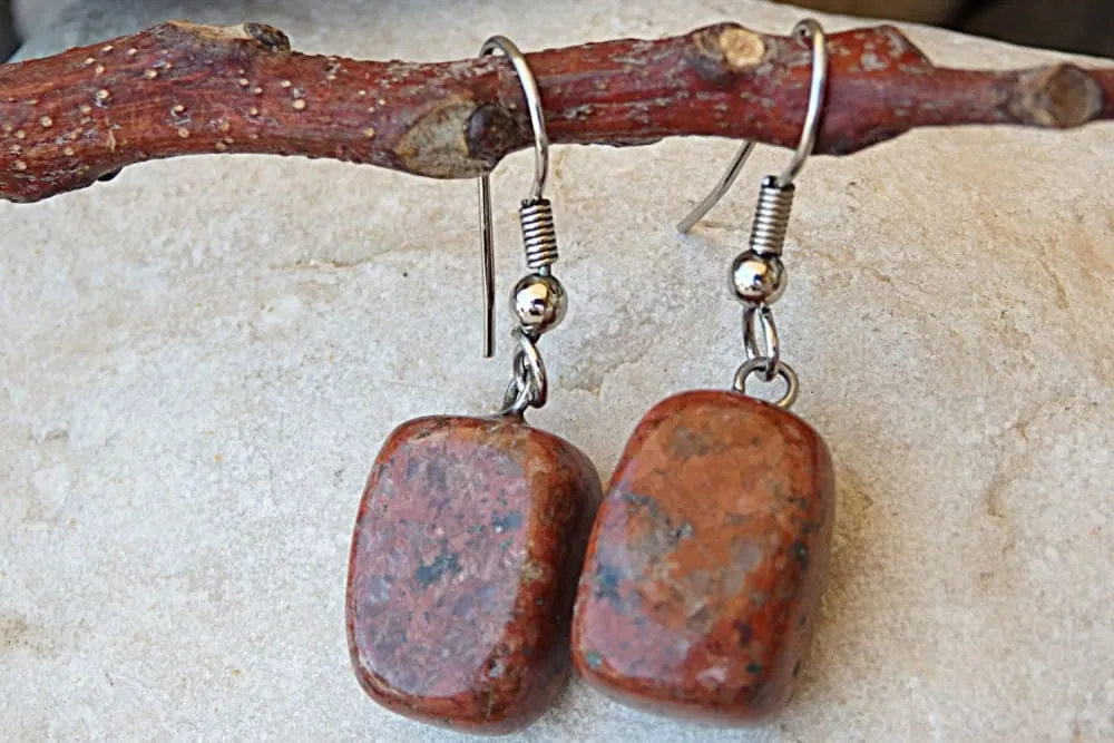 Breciated Jasper Earrings
