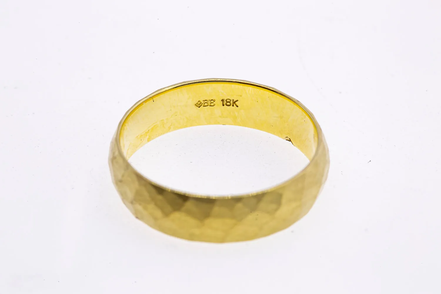 Brilliant Earth Everest Wedding 6mm Band 18K 750 Yellow Gold Ring Size 10 1/2