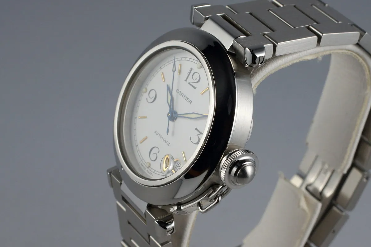 Cartier Pasha ‘C’ 2324 White Dial