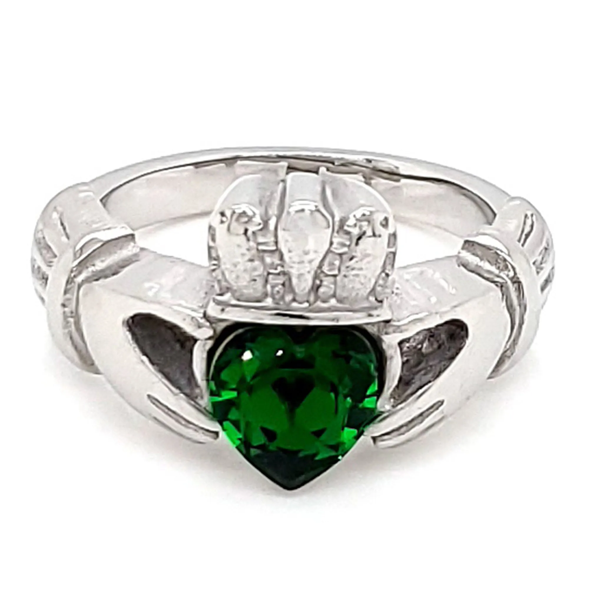 Claddagh Love, Loyalty, & Friendship Birthstone Ring / FBS0001