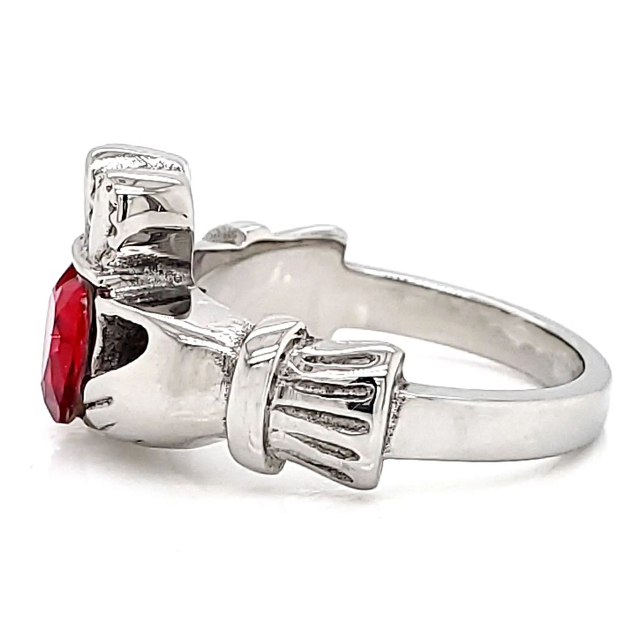Claddagh Love, Loyalty, & Friendship Birthstone Ring / FBS0001