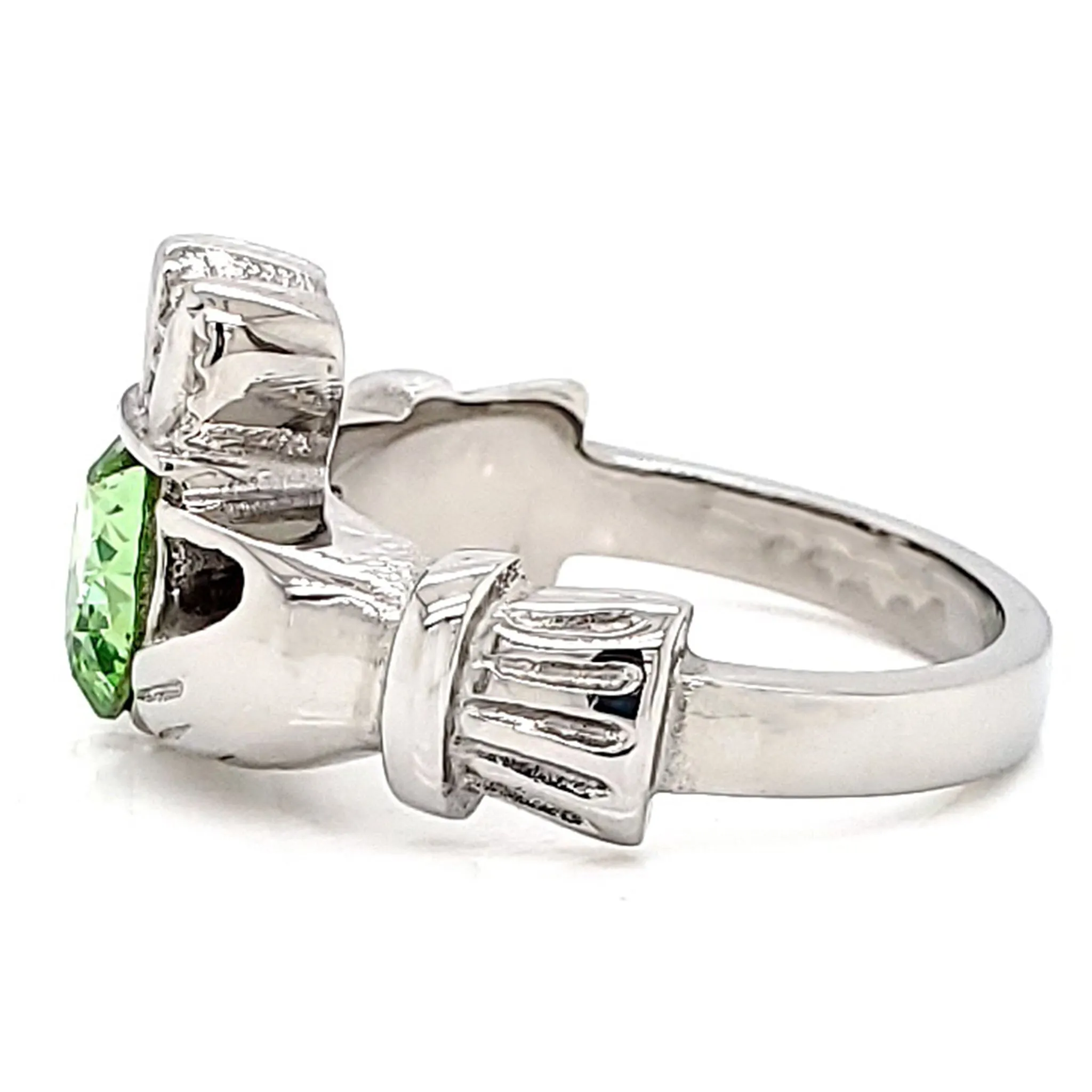 Claddagh Love, Loyalty, & Friendship Birthstone Ring / FBS0001