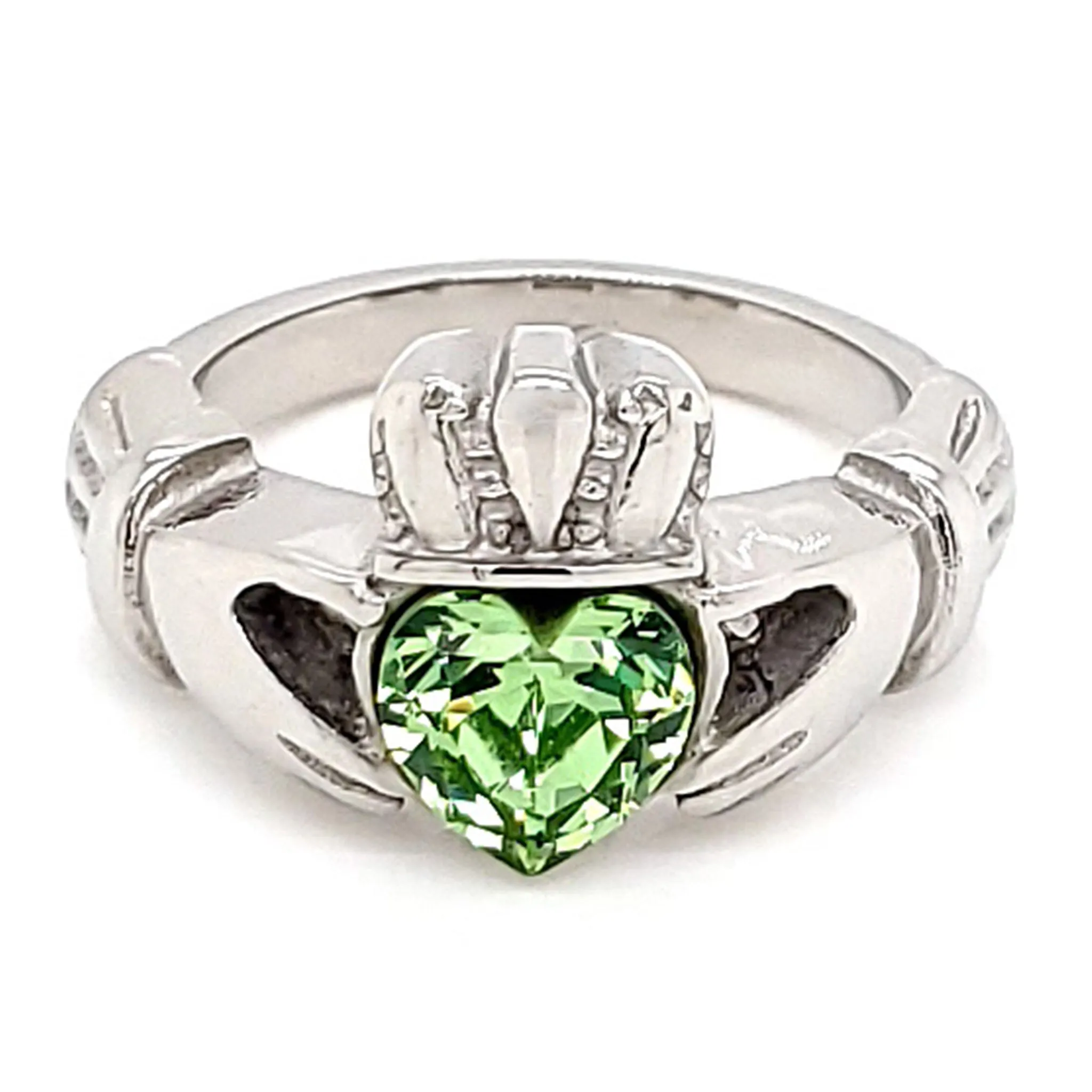 Claddagh Love, Loyalty, & Friendship Birthstone Ring / FBS0001