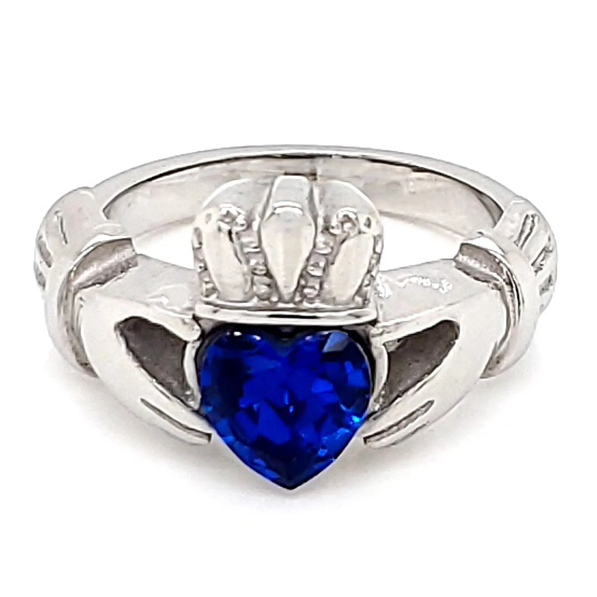 Claddagh Love, Loyalty, & Friendship Birthstone Ring / FBS0001