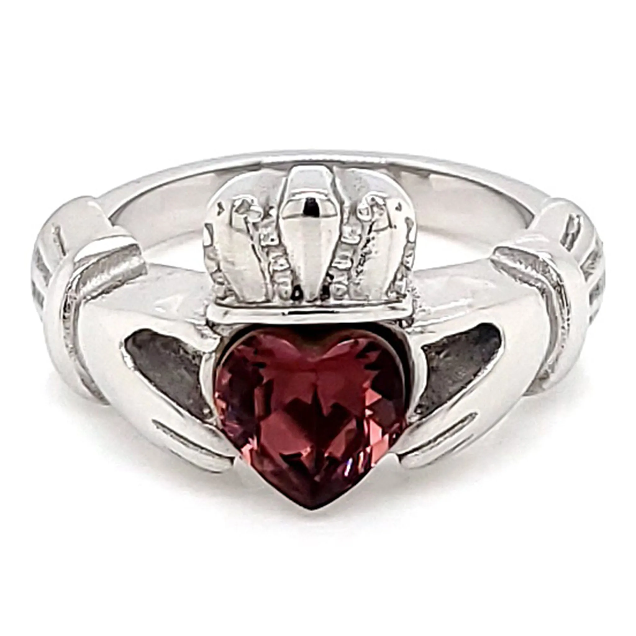 Claddagh Love, Loyalty, & Friendship Birthstone Ring / FBS0001