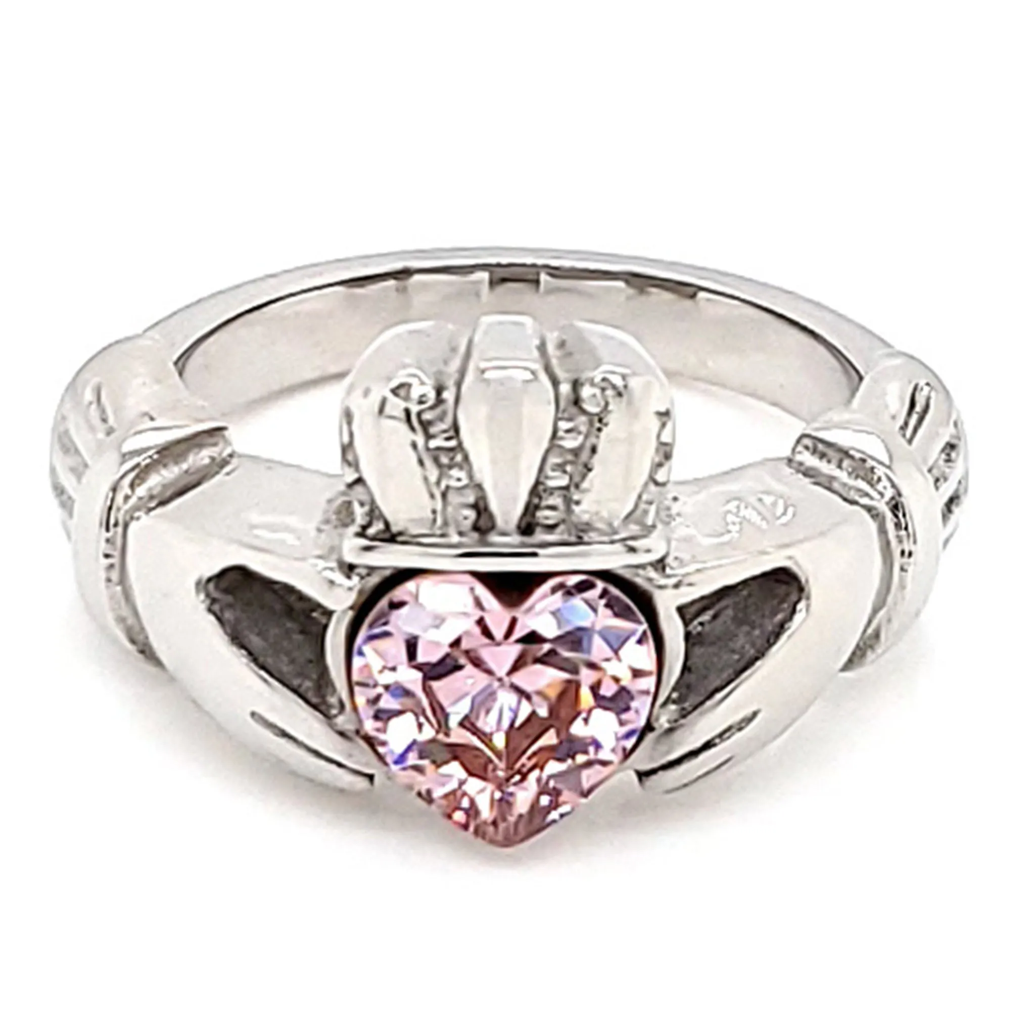 Claddagh Love, Loyalty, & Friendship Birthstone Ring / FBS0001
