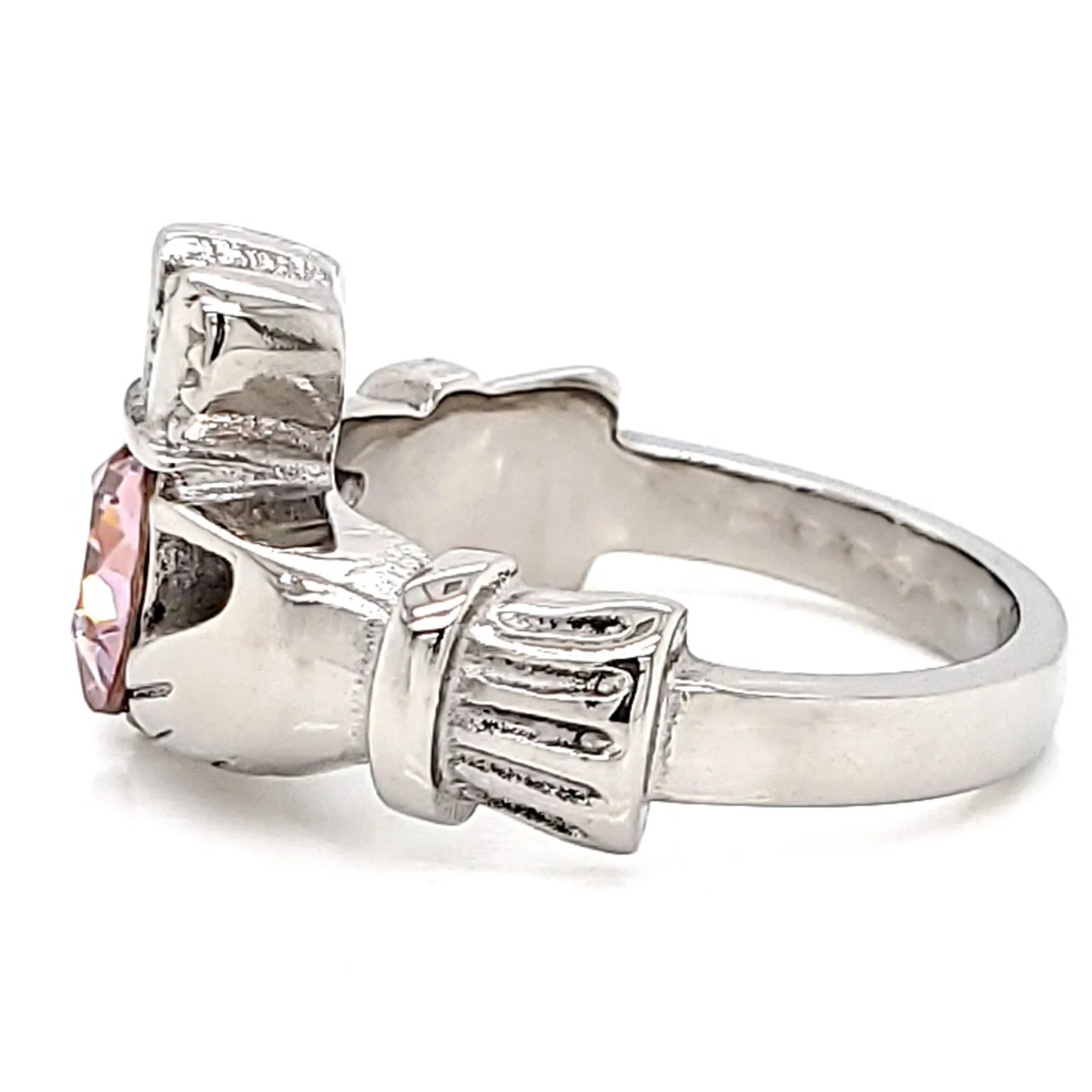 Claddagh Love, Loyalty, & Friendship Birthstone Ring / FBS0001