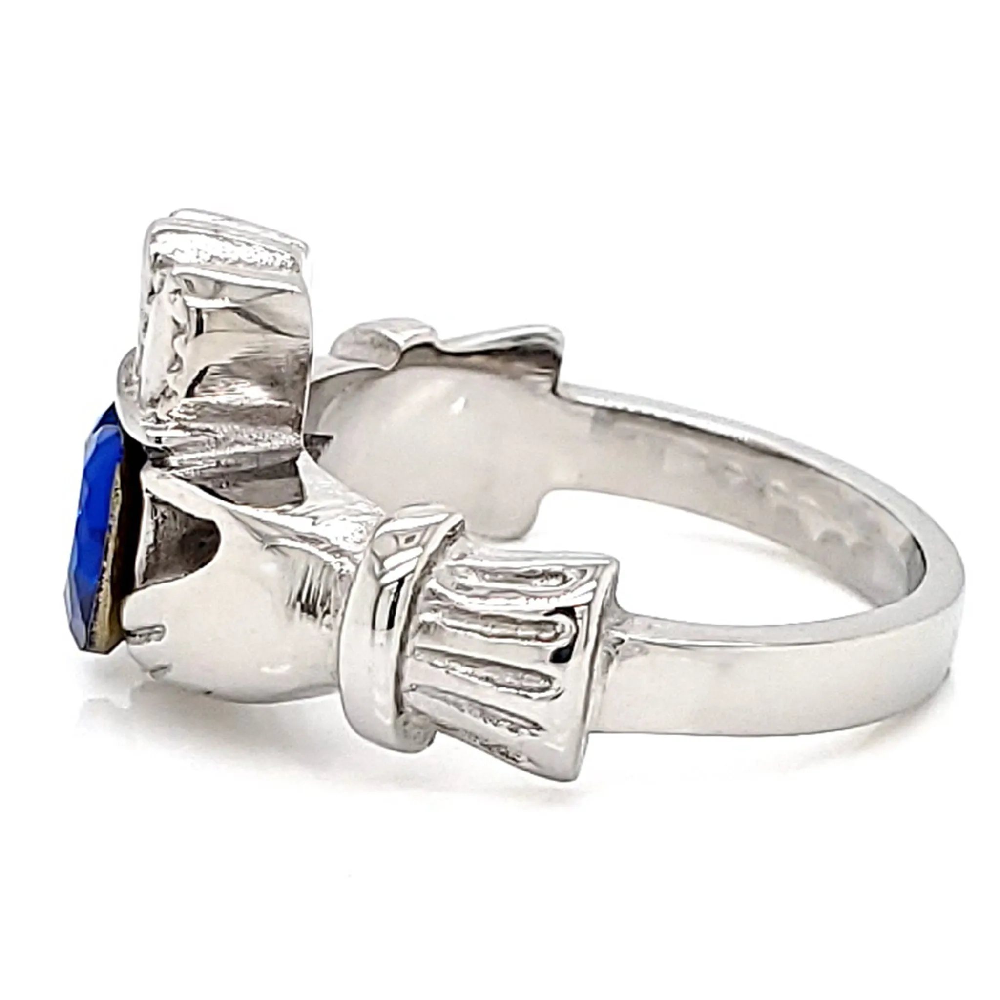 Claddagh Love, Loyalty, & Friendship Birthstone Ring / FBS0001