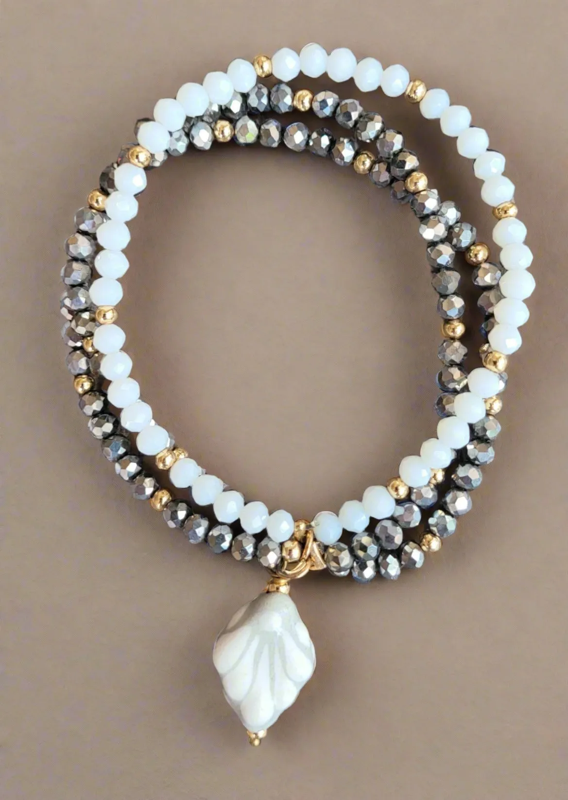 Crystal talavera bracelet