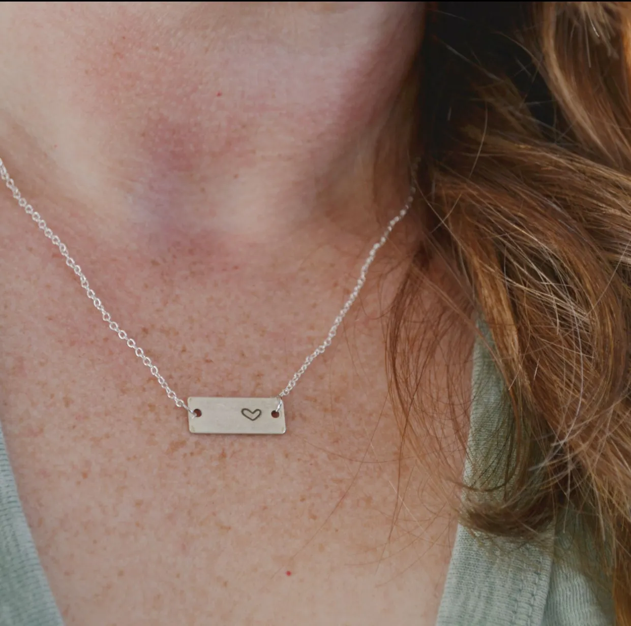 Dear Mom Necklace: Rose Gold