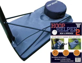 Hoop Helper 2 by Johnny World - Premium Sandbag Weight for Portable Basketball Hoops - Attractive, Secure Stability to Prevent Tipping and Enhance Safety - Ideal Alternative to Bricks & Rocks