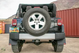 Jeep Wrangler (JK, JKU) 2007-2018 Quick Release Mud Flaps - REAR ONLY