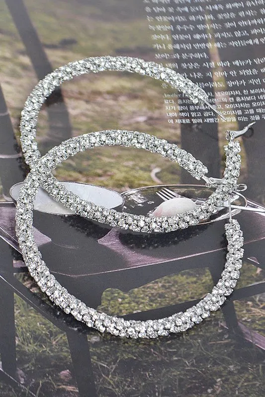 Jessica earrings, Silver