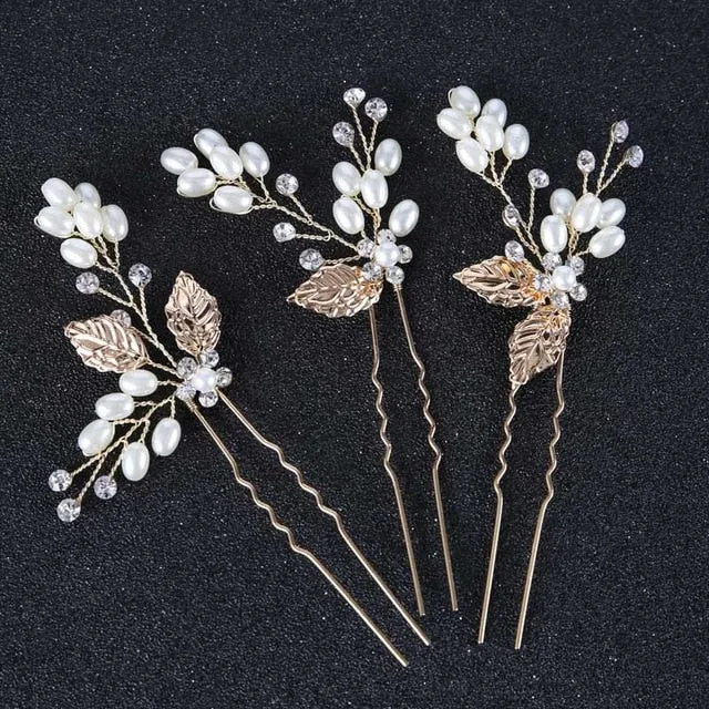 Leaf wedding hair accessories hairbands Bride Headband