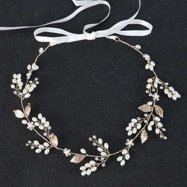 Leaf wedding hair accessories hairbands Bride Headband