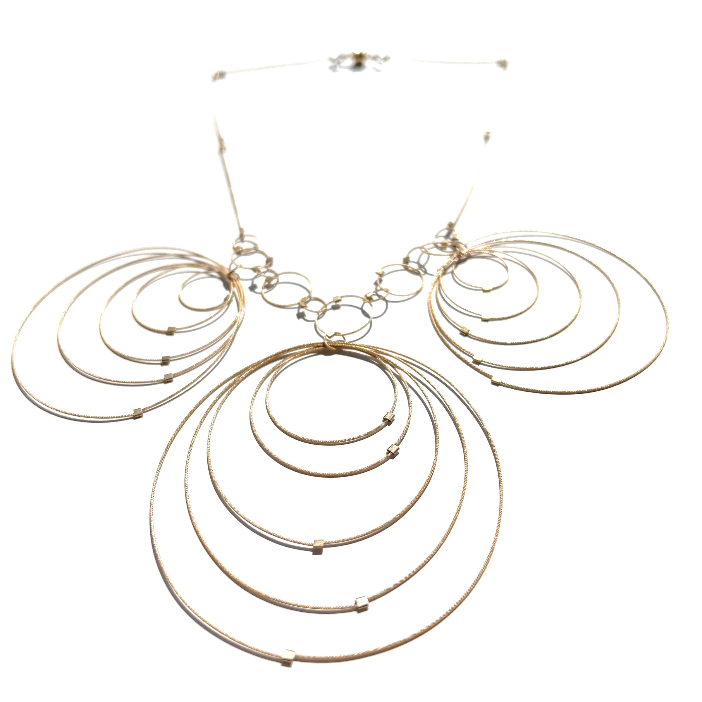 Orbiting Circle Necklace