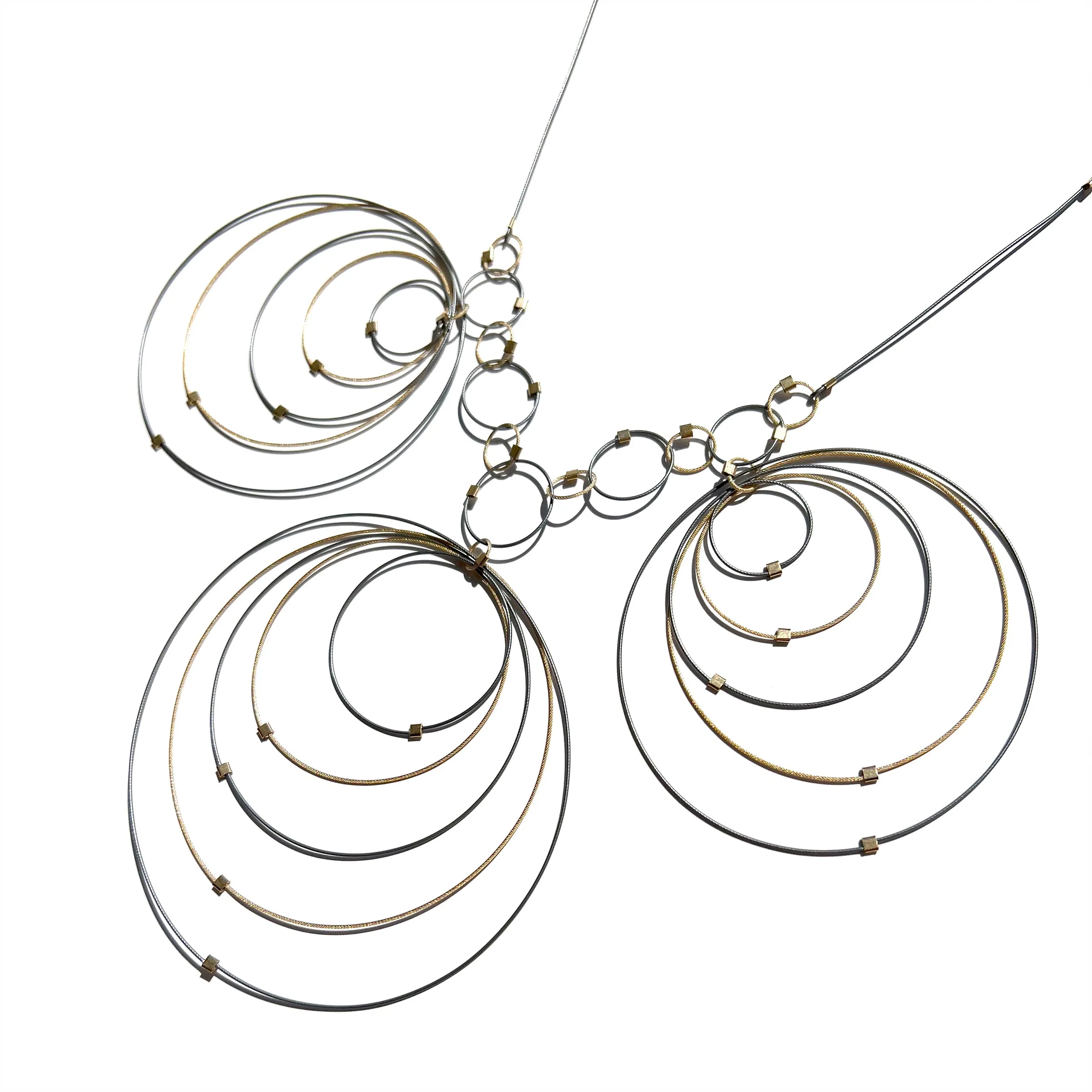 Orbiting Circle Necklace