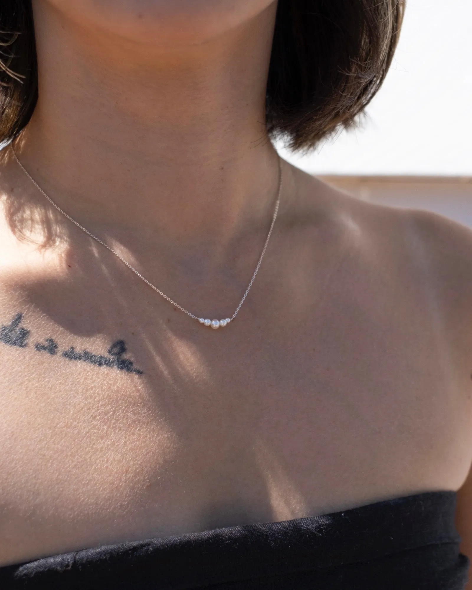 Orion silver necklace