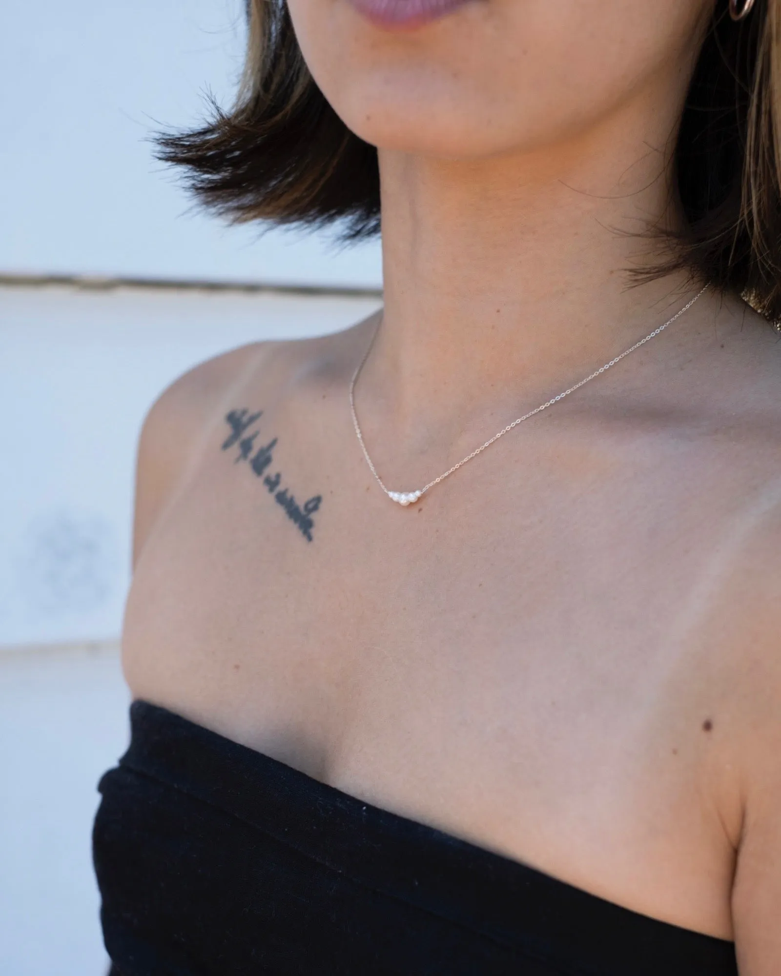 Orion silver necklace