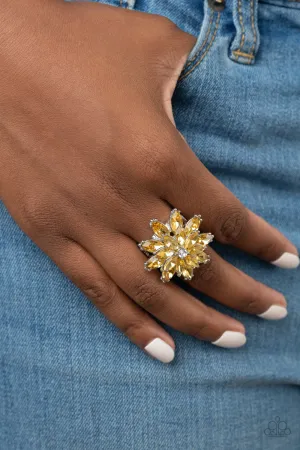 Paparazzi Am I GLEAMing? Ring Yellow