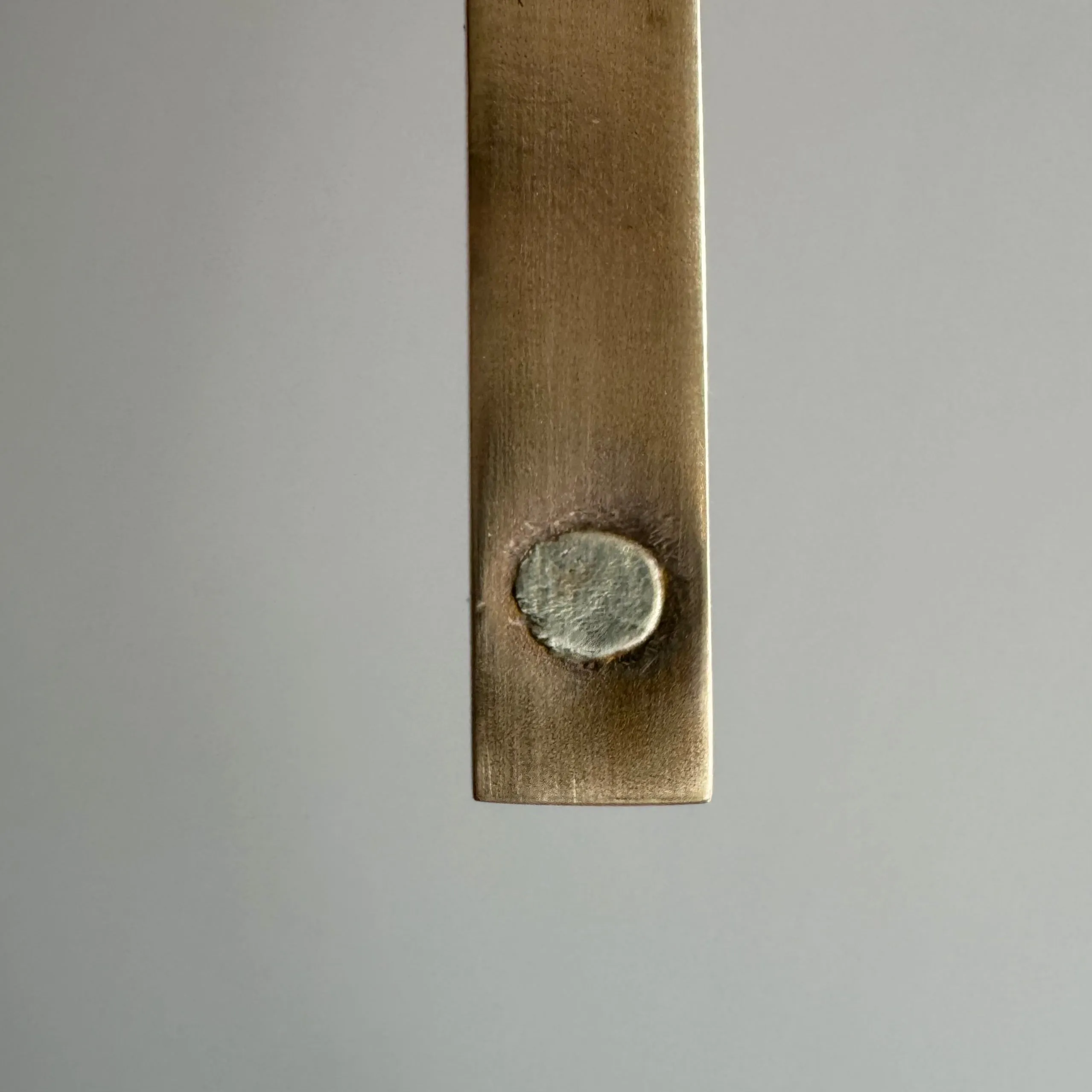 reimagined A N T I Q U E // timeless Mother / 10k yellow gold Mother bar pendant / a brooch conversion