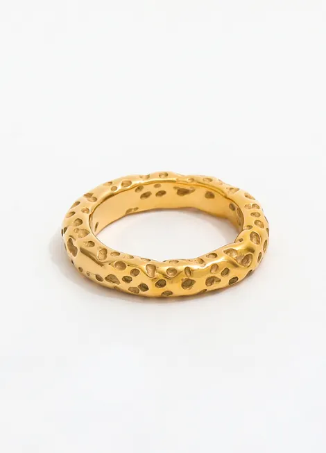 Ring | Astrid Asteroid | Single | 18K Gold Plated