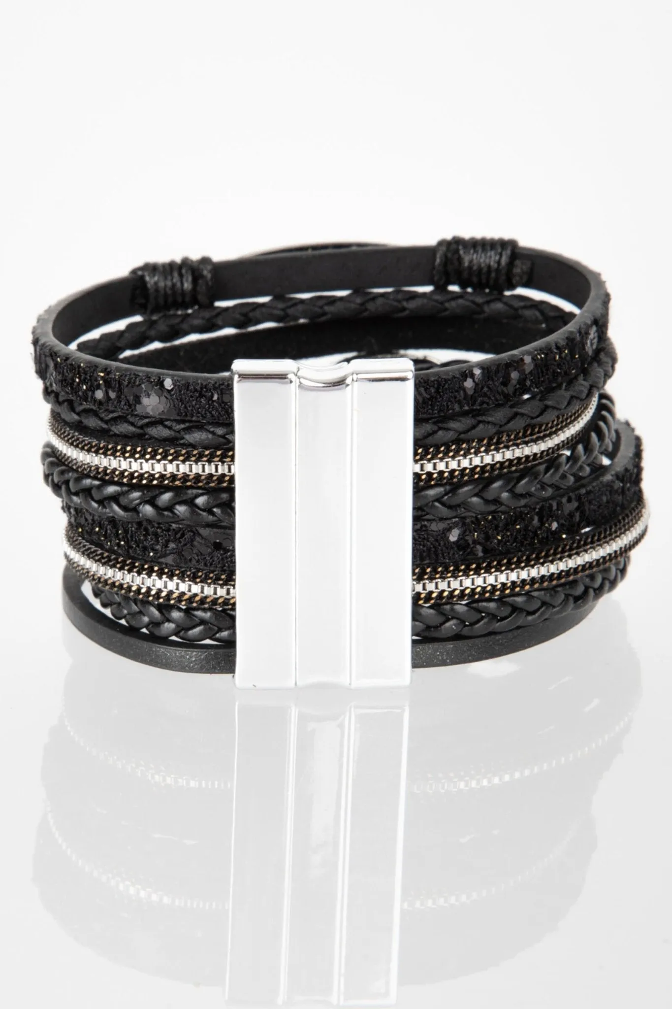 Sparkly Druzy Braided Bracelet