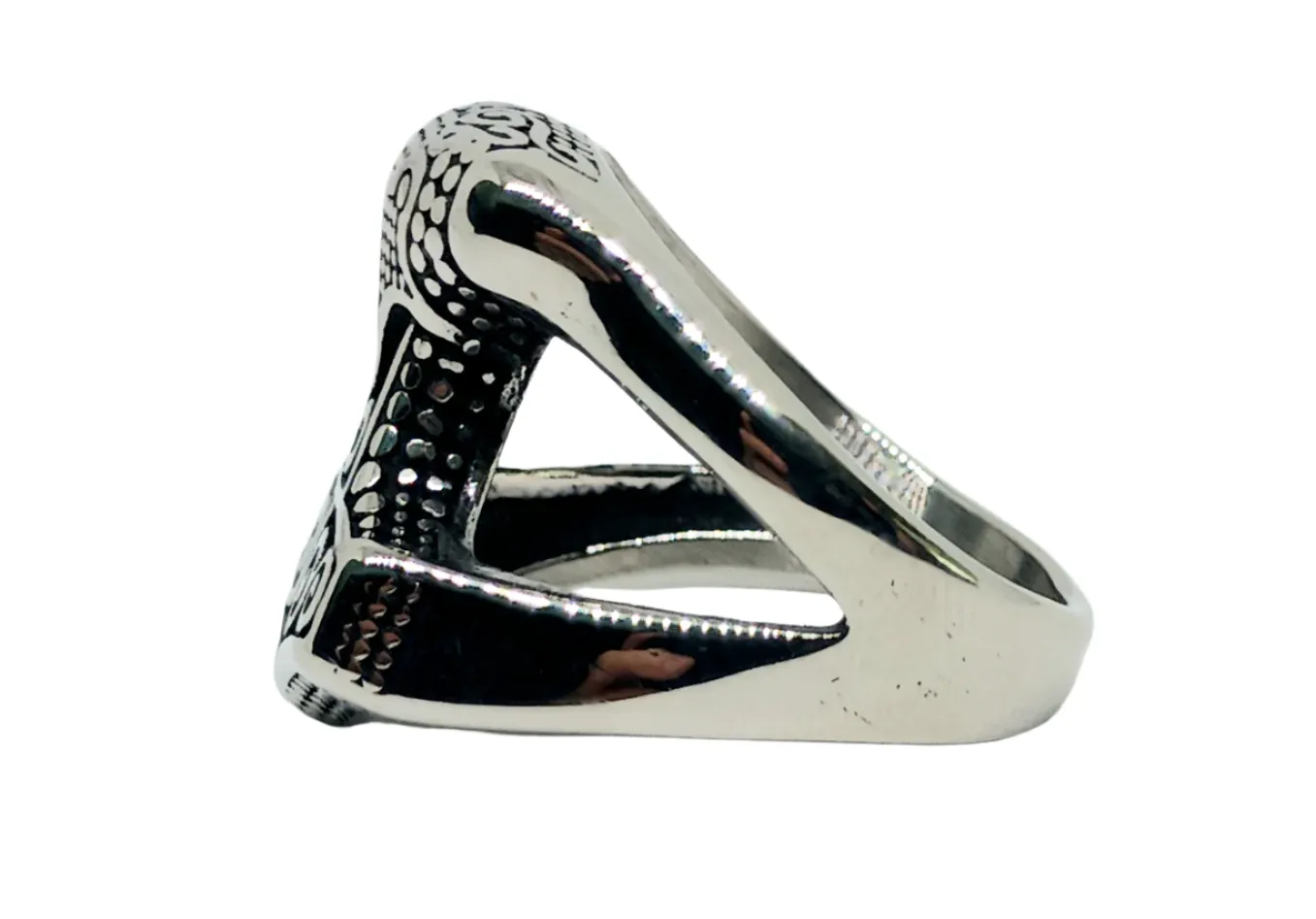 Stainless Steel Mjölnir Ring