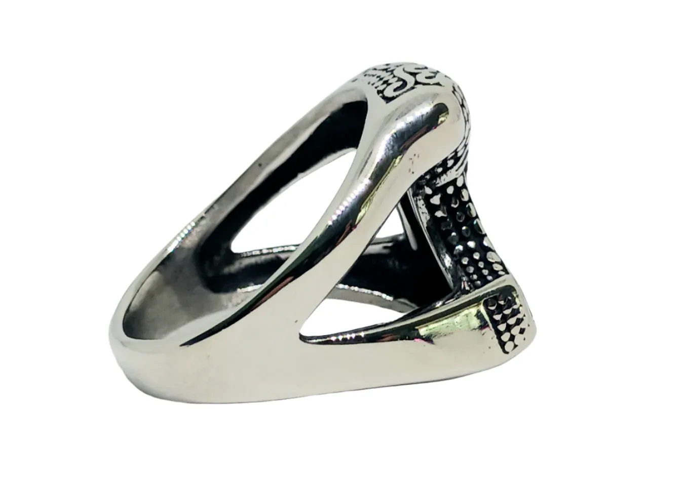 Stainless Steel Mjölnir Ring