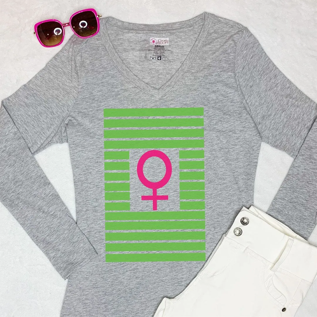 Symbolic Woman Long-Sleeve T-Shirt