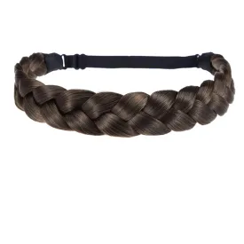 TOECWEGR Braid Headband 3 Strands Synthetic Braided Headbands Stretch Plaited Hairpiece Fashion Girl Costume Hair Accessories