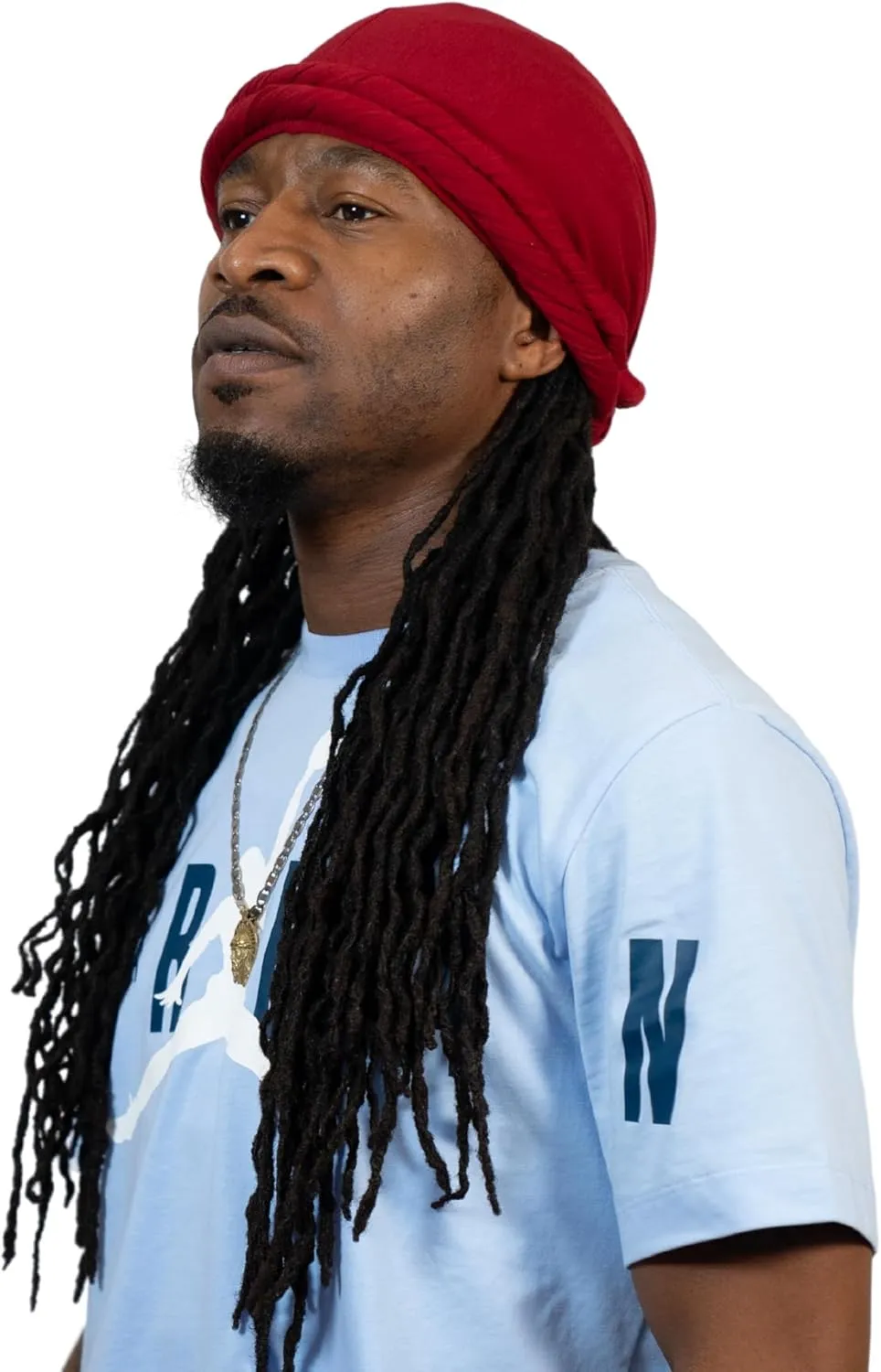 Veeta Superior Halo Turban Silk Satin Lined Head Wrap, Pre-Tied Turban for Men & Women, Turban Durag Wave Cap