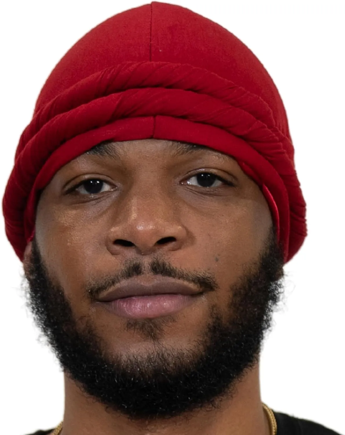 Veeta Superior Halo Turban Silk Satin Lined Head Wrap, Pre-Tied Turban for Men & Women, Turban Durag Wave Cap