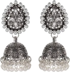 Vintage Bell Tassel Earring Indian Jhumka Earrings Handmade Boho & Hippie Ethnic Jewelry Bollywood Antique Traditional Jhumki Earrings
